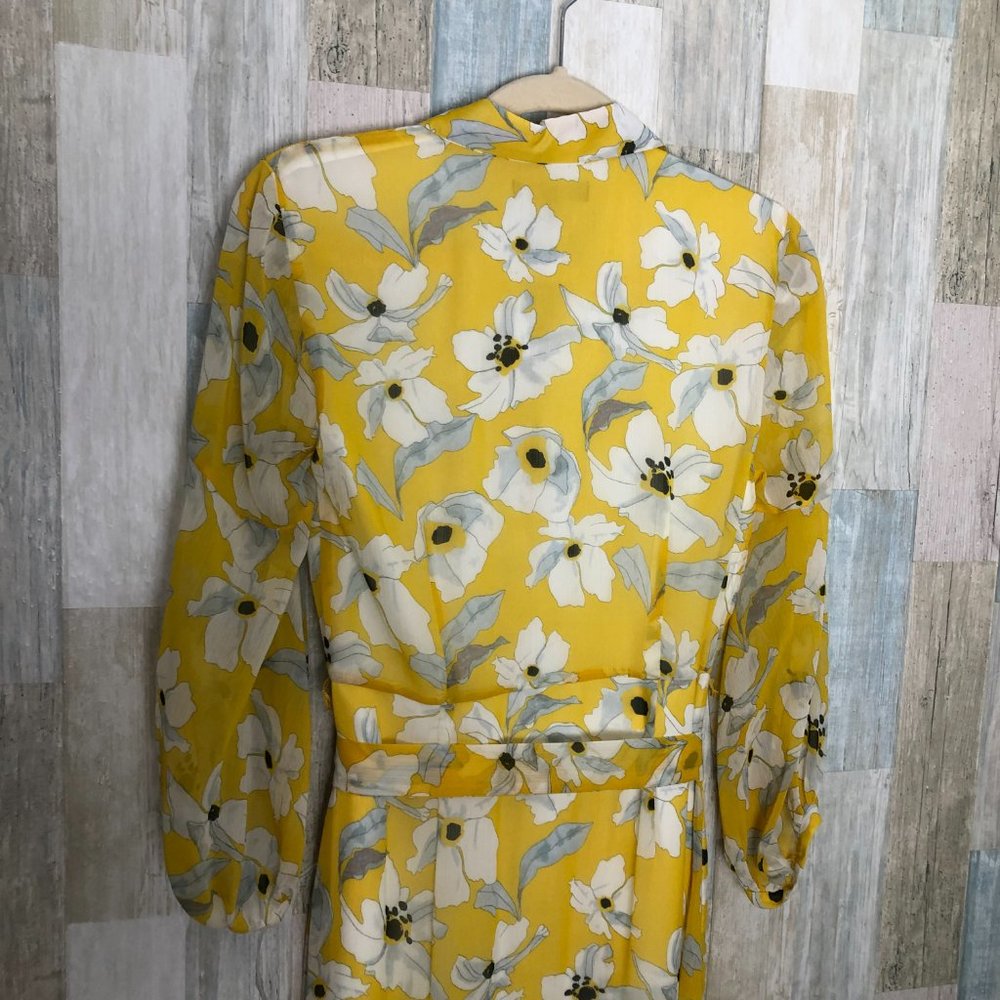 Banana Republic Yellow Floral Maxi Dress - Picture 9 of 13